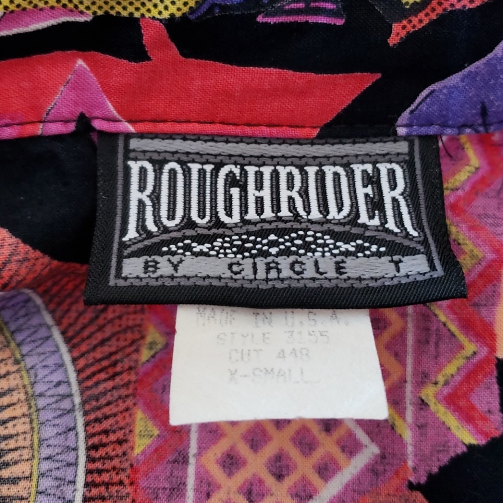 Vintage Rough Rider Blouse Size XS - Picture 4 of 8